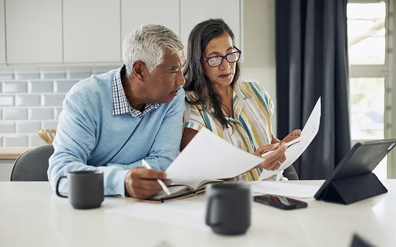 retirement couple